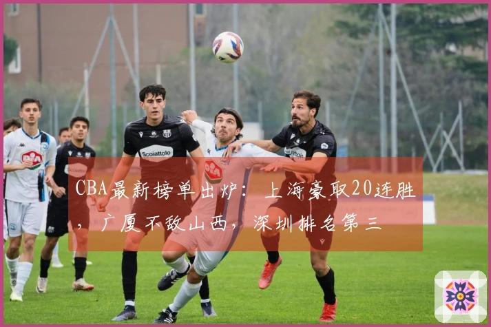 CBA最新榜单出炉：上海豪取20连胜，广厦不敌山西，深圳排名第三
